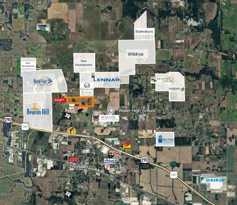 Vacant Land For Sale - 98 AC Fields Store Road<br/> Waller, TX 77484