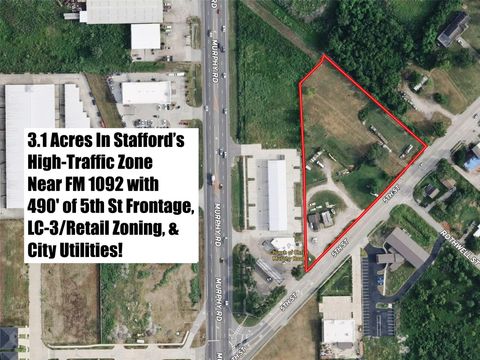 Photo of 3650 5th Street, Stafford, TX 77477 (MLS # 73545819)