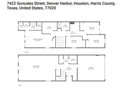 Tiny photo for 7422 Gonzales Street, Houston, TX 77020 (MLS # 51886019)