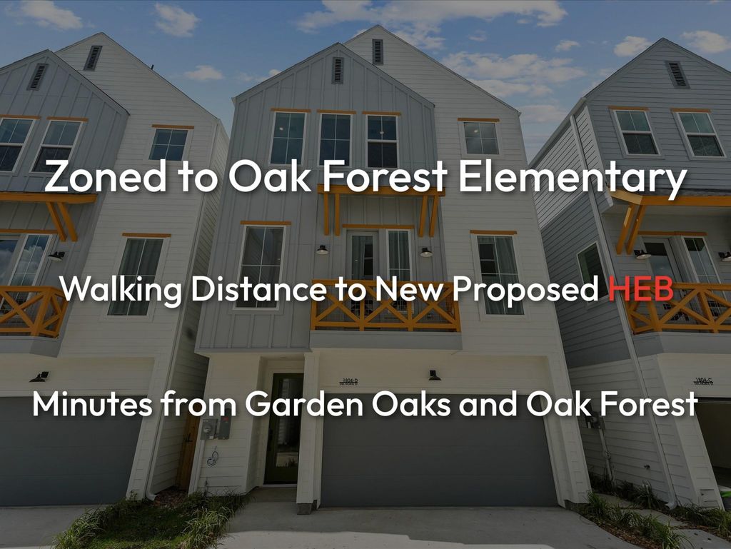 Photo of 1804 Del Norte Street #D, Houston, TX 77018 (MLS # 80454546)