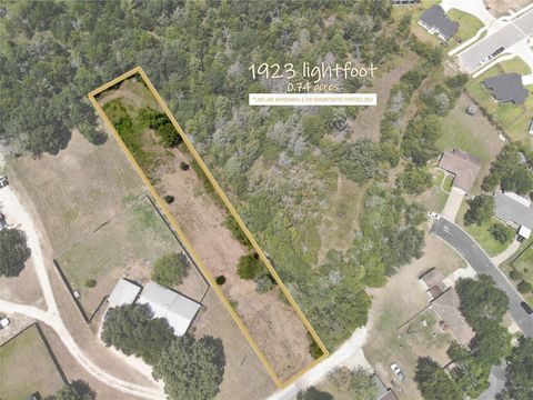 Vacant Land For Sale - 1923 Lightfoot Lane<br/> Bryan, TX 77803