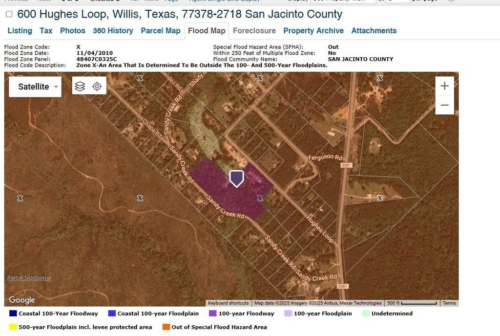 Photo of 1 Sandy Creek Road, Willis, TX 77378 (MLS # 48126190)