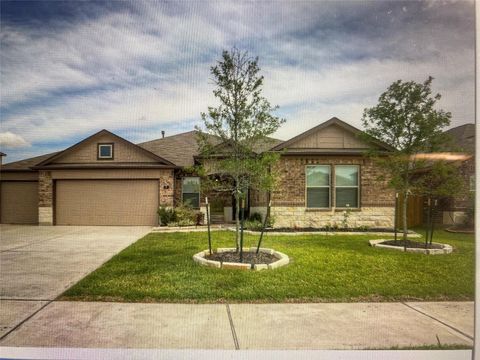 Photo of 5 Indian Palms Drive, Manvel, TX 77578 (MLS # 38701323)