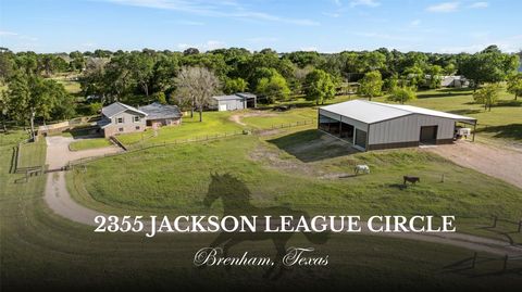 Vacant Land For Sale - 2355 Jackson League Circle<br/> Washington County, Brenham, TX 77833