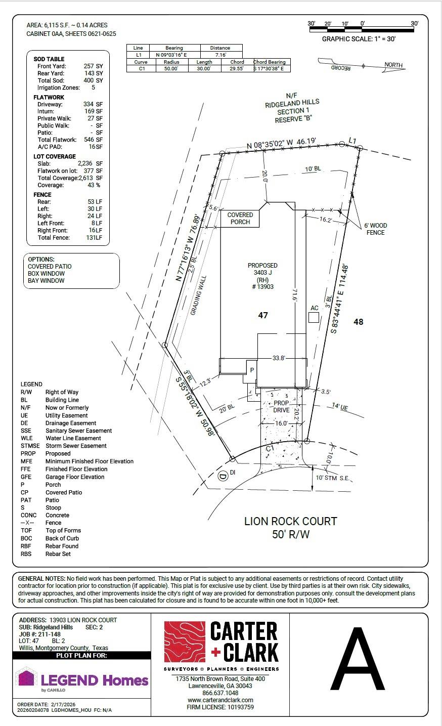 13903 Lion Rock Court