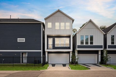 Photo of 803 Martin Street #B, Houston, TX 77018 (MLS # 57186418)