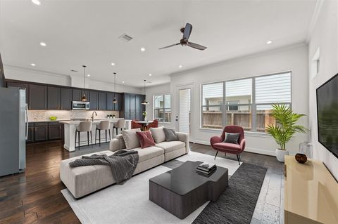 Photo of 8818 Hollywood Garden Lane, Houston, TX 77080 (MLS # 53018075)