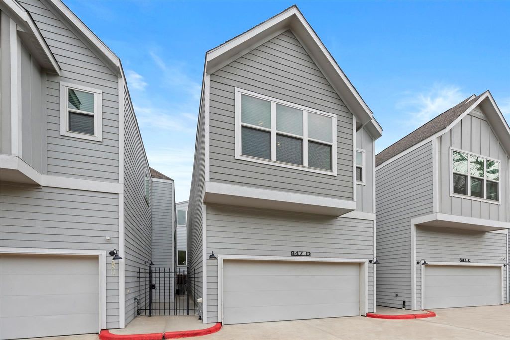 Photo of 847 Rachel Street #D, Houston, TX 77091 (MLS # 67498954)