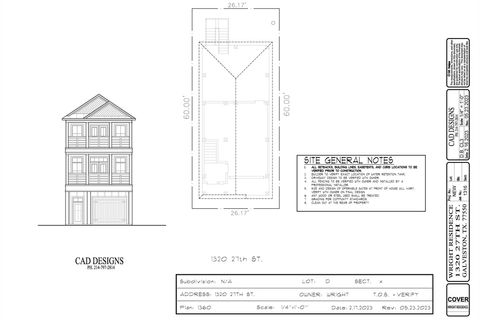 Photo of 1320 27th Street, Galveston, TX 77550 (MLS # 91339400)