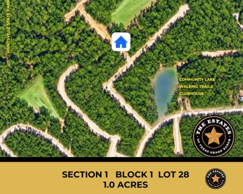 Vacant Land For Sale - 118 Summit Drive<br/> Walker County, New Waverly, TX 77340