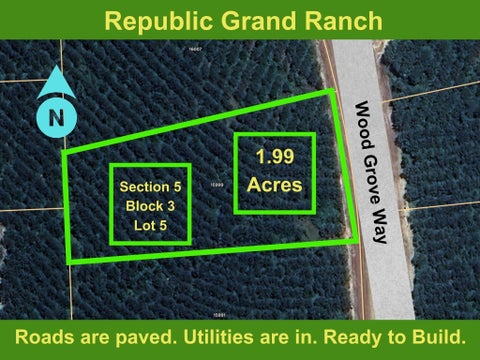 Vacant Land For Sale - 15999 Wood Grove Way<br/> Willis, TX 77378