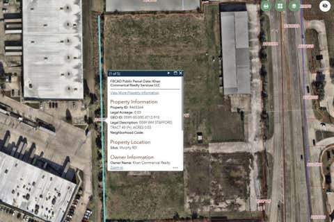 Vacant Land For Sale - 0089 Murphy Road<br/> Stafford, TX 77477