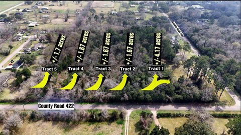 Vacant Land For Sale - County Road 422-tract 2<br/> Alvin, TX 77511