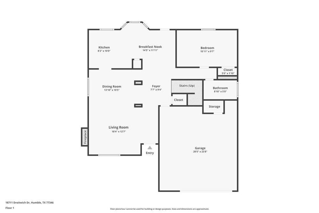 Photo of 18711 Droitwich Drive, Humble, TX 77346 (MLS # 55899857)