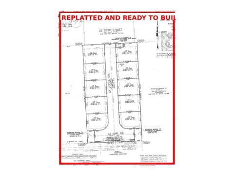 Vacant Land For Sale - 3107 De Soto Street<br/> Houston, TX 77091