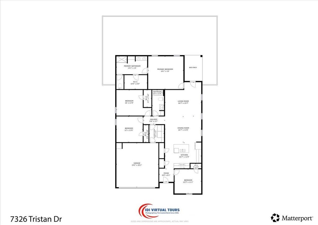 Photo of 7326 Tristan Drive, Corpus Christi, TX 78414 (MLS # 86786522)