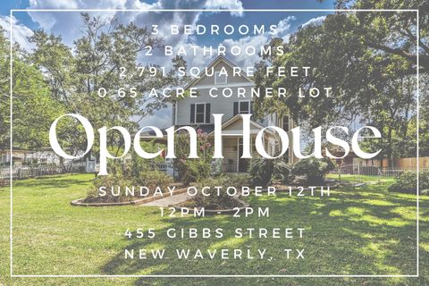 Photo of 455 Gibbs Street, New Waverly, TX 77358 (MLS # 32476138)