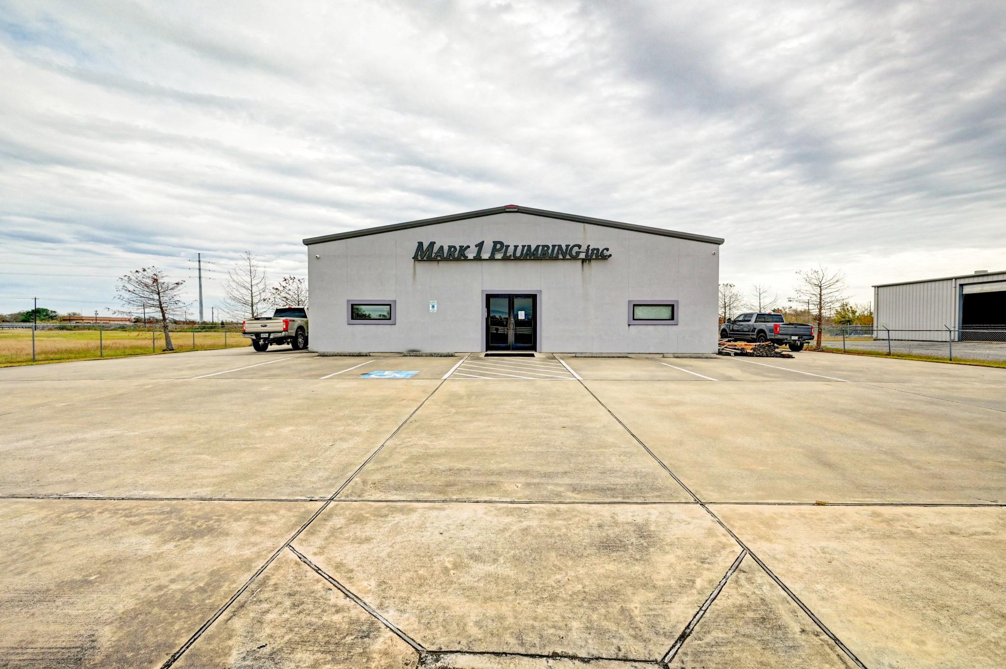 Newer Warehouse on 2 acres. 6 plus acres to the North.