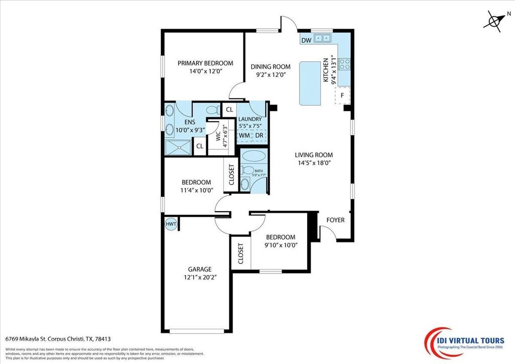 Photo of 6769 Mikayla Street, Corpus Christi, TX 78413 (MLS # 73224339)