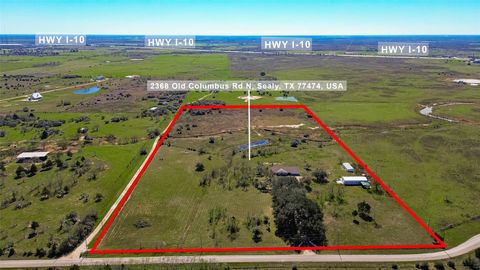 Vacant Land For Sale - 2368 Old Columbus Road<br/> Sealy, TX 77474