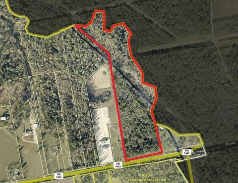 Vacant Land For Sale - 7515 Fm 1942<br/> Baytown, TX 77521