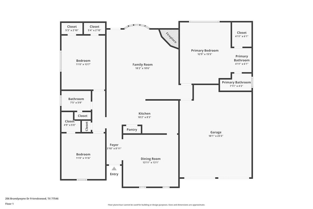 Photo of 206 Brandywyne Drive, Friendswood, TX 77546 (MLS # 33424888)