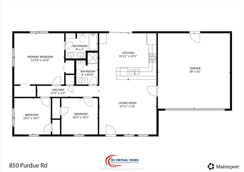 Photo of 850 Purdue Road, Corpus Christi, TX 78418 (MLS # 40769221)