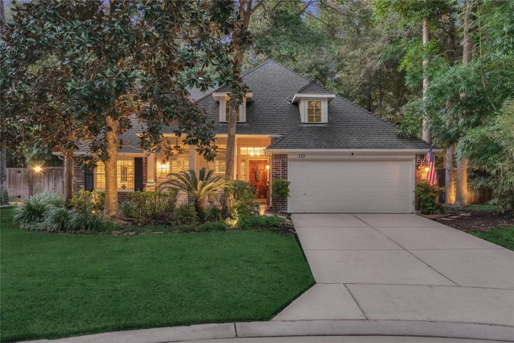 Photo 1 of 50 — 119 N Rambling Ridge Place, The Woodlands, TX 77385