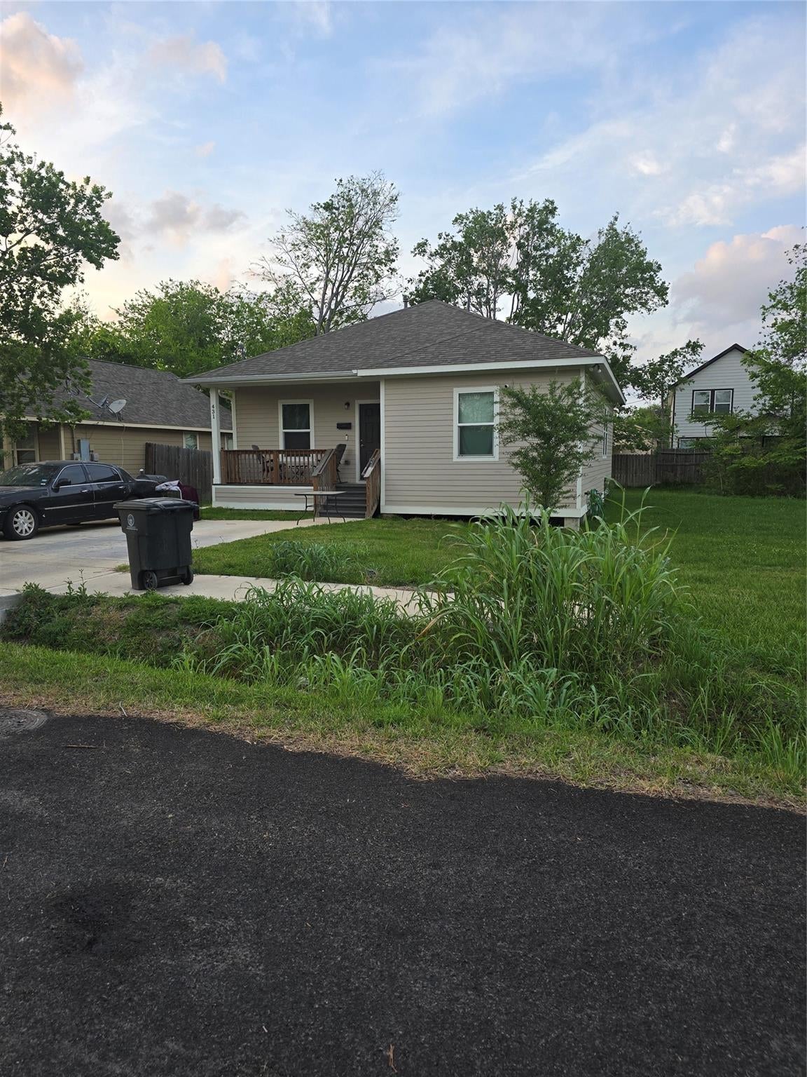 home across the street