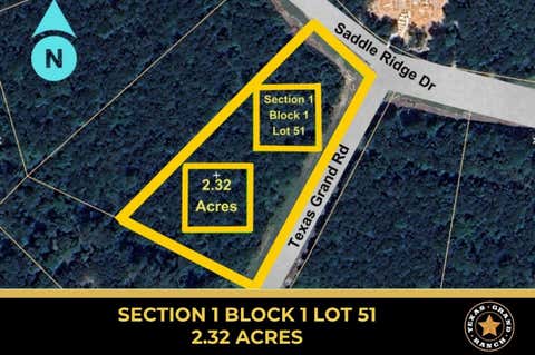 Vacant Land For Sale - 1-1-51 Saddle Ridge Drive<br/> Huntsville, TX 77340