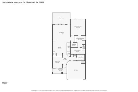 Tiny photo for 20036 Wade Hampton Drive, Cleveland, TX 77327 (MLS # 44133543)