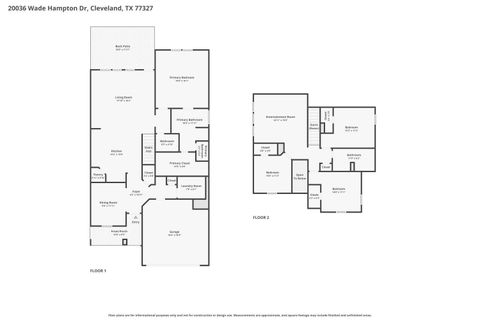 Tiny photo for 20036 Wade Hampton Drive, Cleveland, TX 77327 (MLS # 44133543)