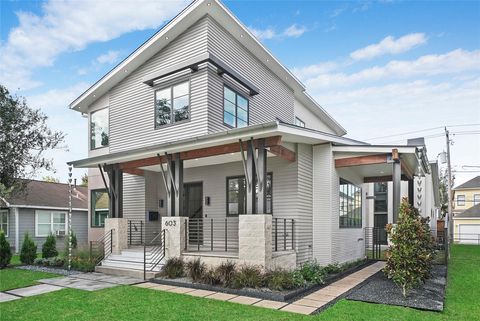 Photo of 603 E 26th Street, Houston, TX 77008 (MLS # 13661818)
