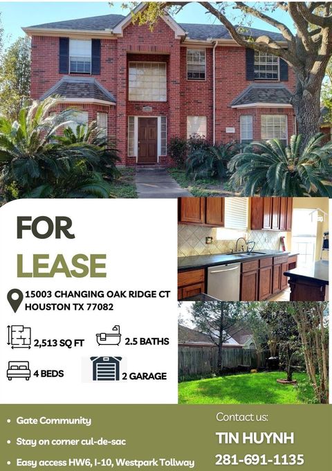 Photo of 15003 Changing Oak Ridge Court, Houston, TX 77082 (MLS # 93226587)