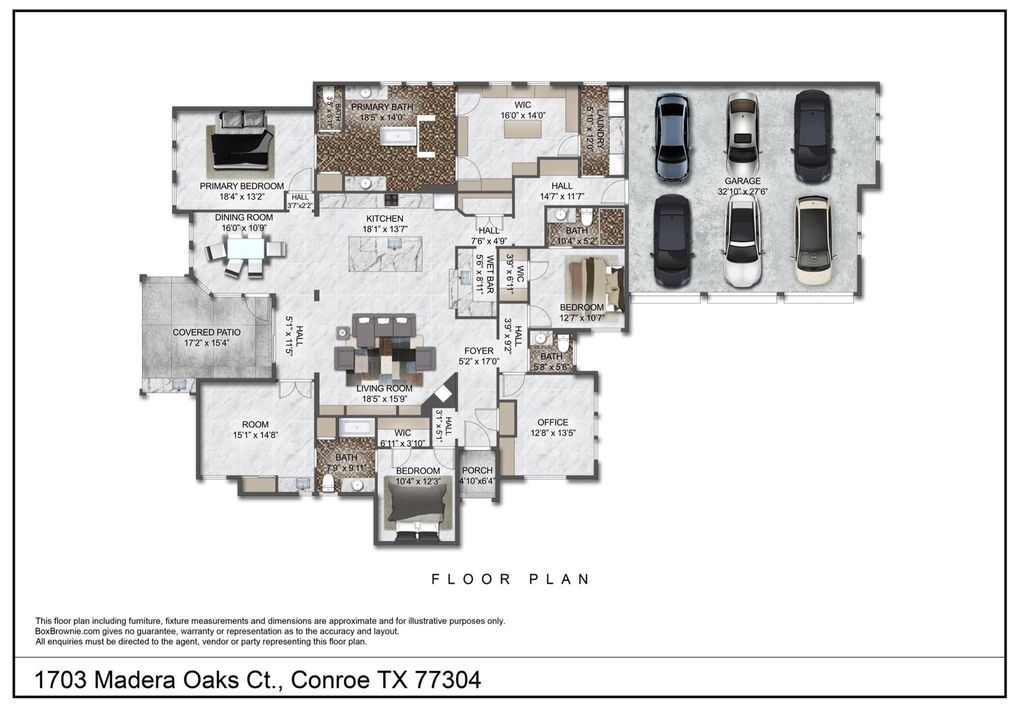 Photo of 1703 Madera Oaks Court, Conroe, TX 77304 (MLS # 45244814)