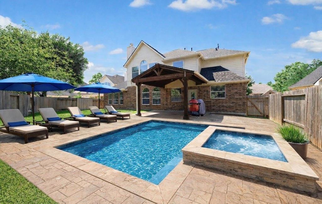 Photo of 11911 Lake Mead Lane, Humble, TX 77346 (MLS # 83184995)