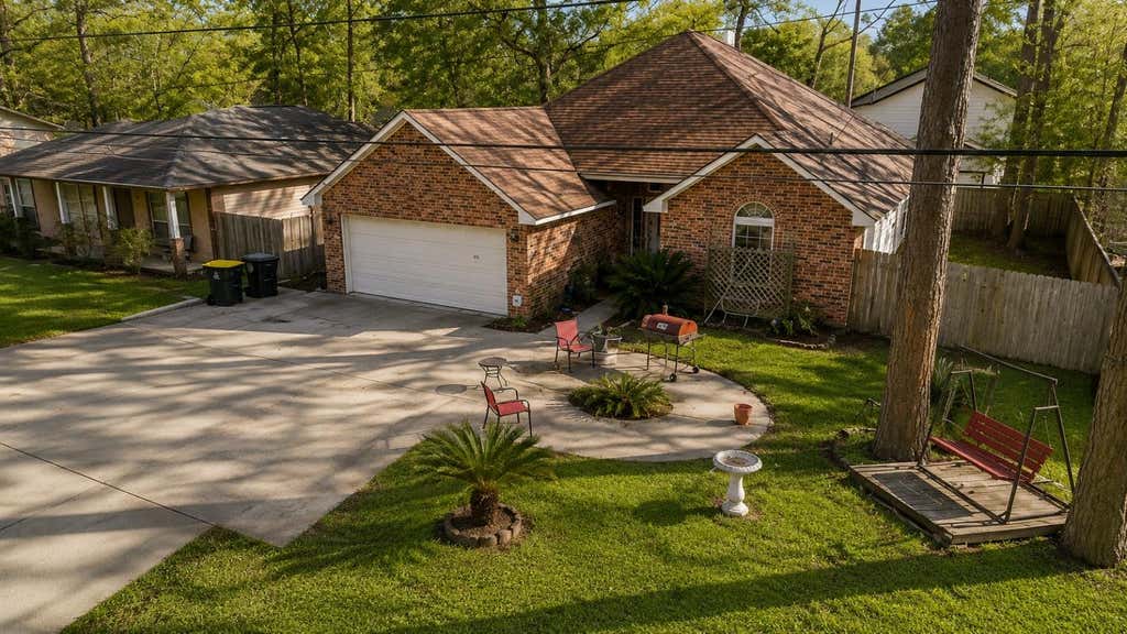 Photo of 411 Shawnee Drive, Conroe, TX 77316 (MLS # 49773571)
