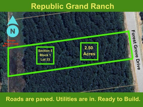 Vacant Land For Sale - 15673 Forest Grove Drive<br/> Willis, TX 77378