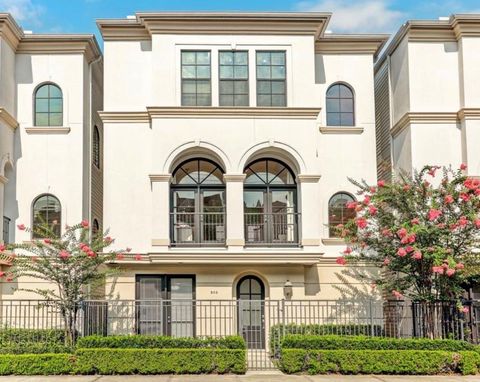 Townhouse For Rent - 606 Knox Street<br/> Houston, TX 77007