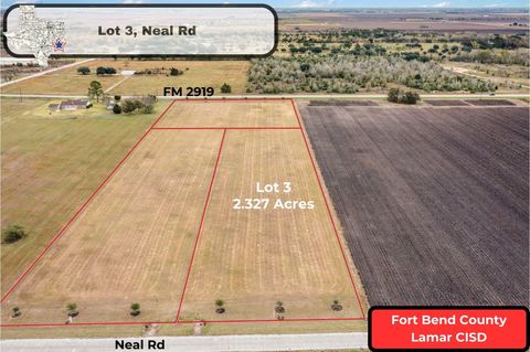 Lot 3 Neal Rd Beasley TX 77417