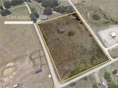 Vacant Land For Sale - 5.476 ACRES County Rd 367<br/> Burleson County, Caldwell, TX 77836