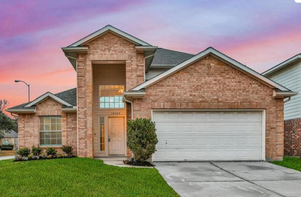 Photo of 18203 Winding Timbers Lane, Humble, TX 77346 (MLS # 56674269)