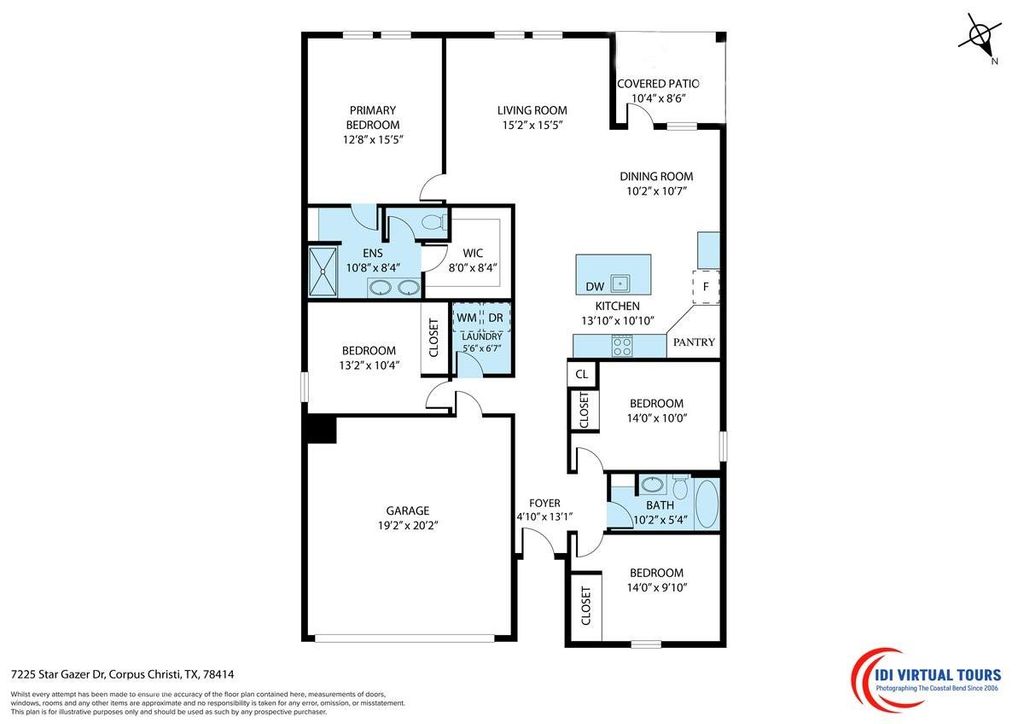 Photo of 7225 Star Gazer Drive, Corpus Christi, TX 78414 (MLS # 80358631)