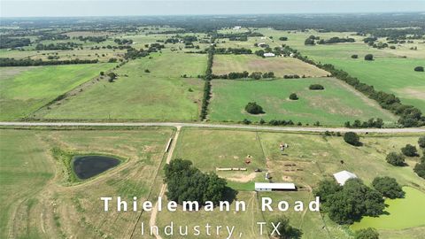 Vacant Land For Sale - 0000 Thielemann Rd<br/> Industry, TX 78944