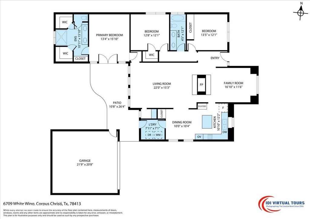Photo of 6709 Whitewing Drive, Corpus Christi, TX 78413 (MLS # 81250413)