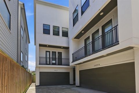 Photo of 2403 Everett Street #A, Houston, TX 77009 (MLS # 50659655)