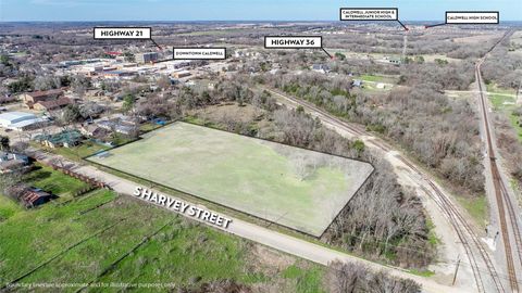 Vacant Land For Sale - TBD S Harvey Street<br/> Burleson County, Caldwell, TX 77836