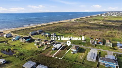 Vacant Land For Sale - 876 S Monkhouse Drive<br/> Galveston County, Crystal Beach, TX 77650