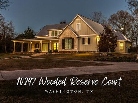 10247 Wooded Reserve Court Washington TX 77880