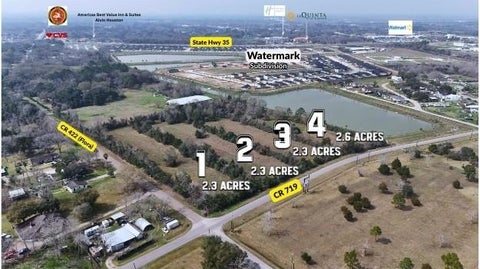 Vacant Land For Sale - County Road 719-3 Road<br/> Alvin, TX 77511
